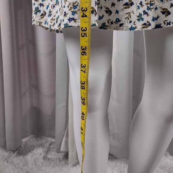 Old Navy Women's Long Sleeve Cold Shoulder Floral Pattern Lined Dress Size SP - Picture 7 of 13